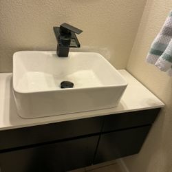 New Floating Sink