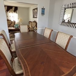 Oak Wood Dinning Set 