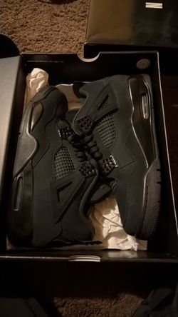 Air Jordan 4 black cat size 11