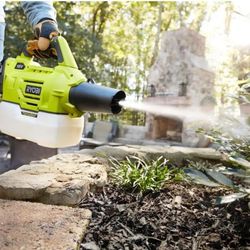 Ryobi 18v Cordless Mister Disinfectant Sprayer Complete With 2ha Battery And Charger Included 