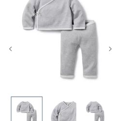 Janie And Jack knit Set Newborn Premie
