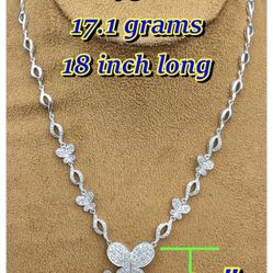 Butterfly Diamond Necklace