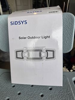 Sidsys solar outdoor light