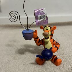 Disney Tiger Photo Holder Figurine Measures 8” (H) (New)