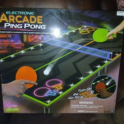 Electronic Arcade Ping Pong Table