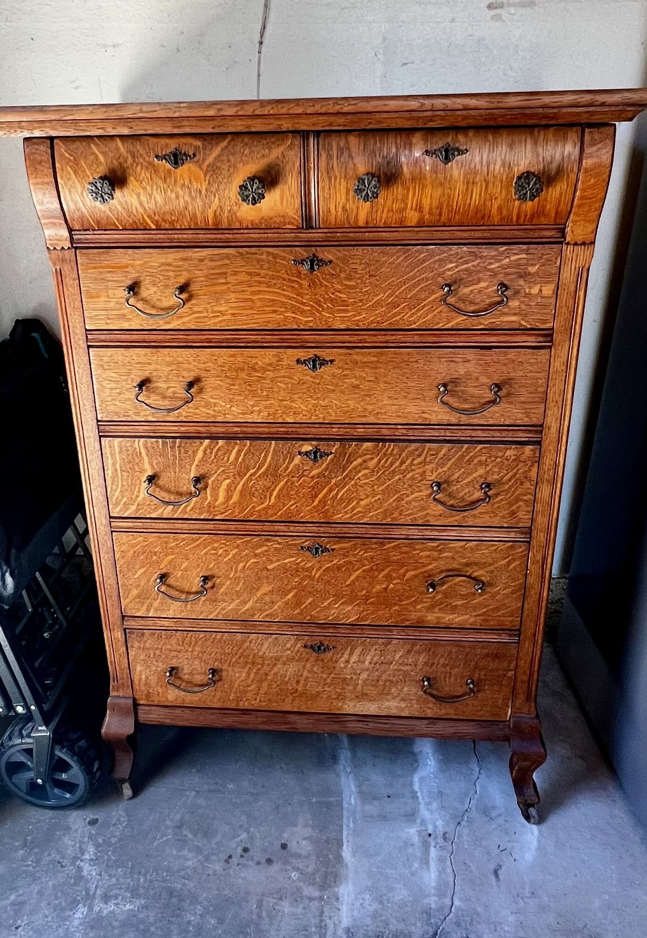 Antique HighBoy Dresser