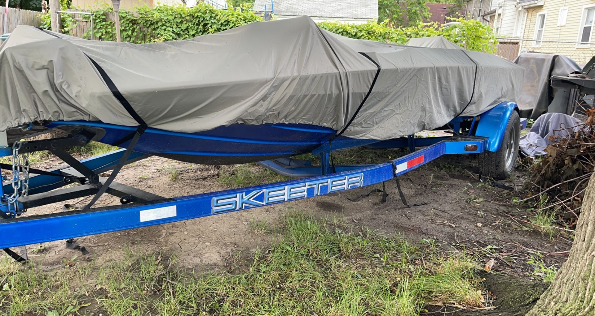 Skeeter Bass Boat With Trailer 