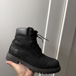 Black Timberland Boots