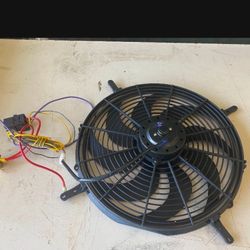Black Fan For Car Or Truck 
