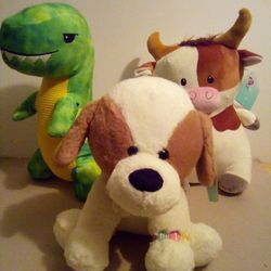 Large Plush Animals $8 Each