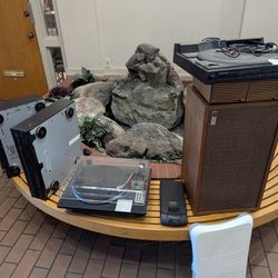 FREE PILE! Audio Receivers, Turntables, Tapes. CDs!