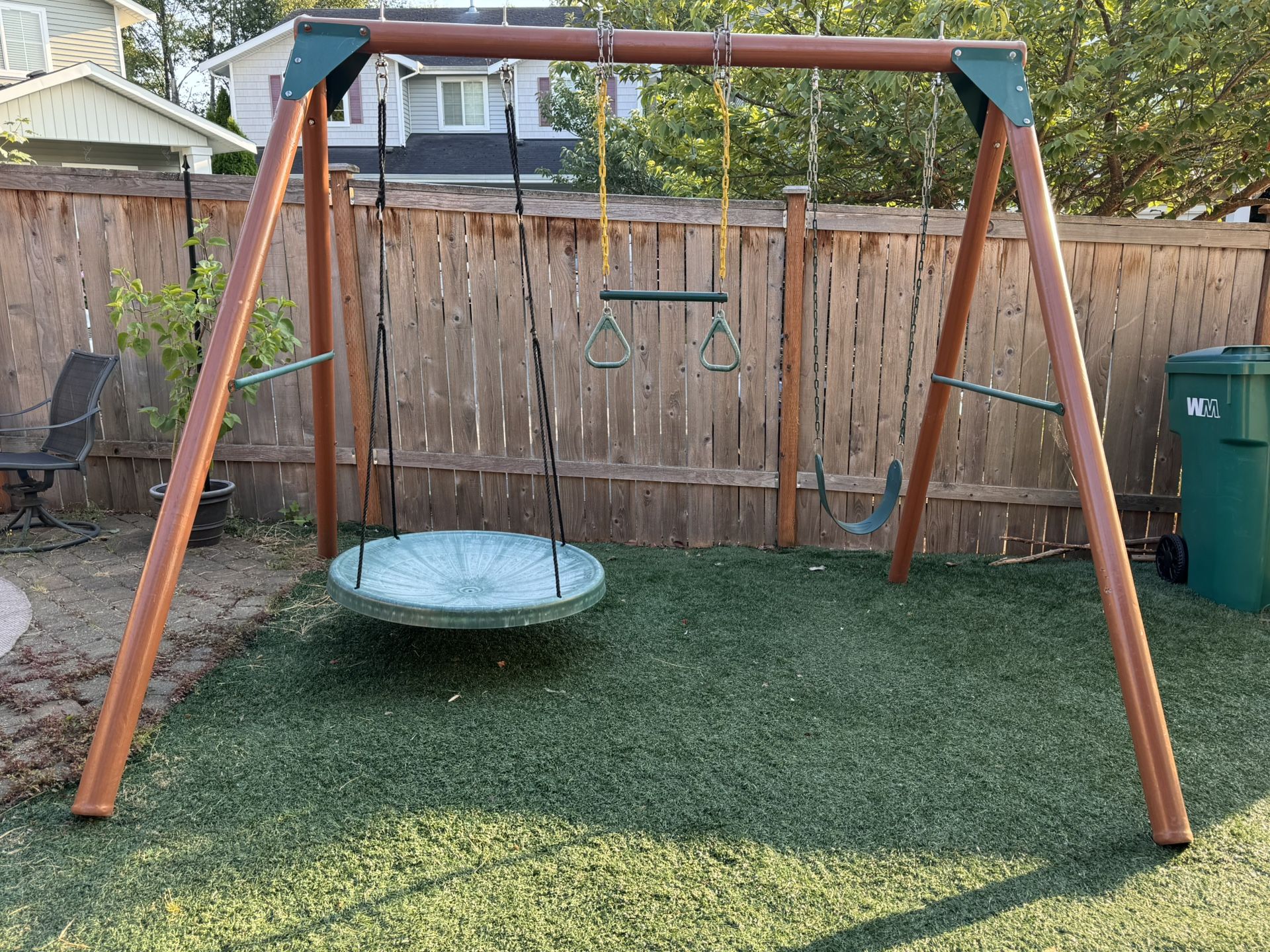 Swing Set Accessories-Super Spinner And Swing Seat