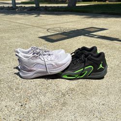 Size 10.5 Jayson Tatum And Steph Curry Basketball Shoes