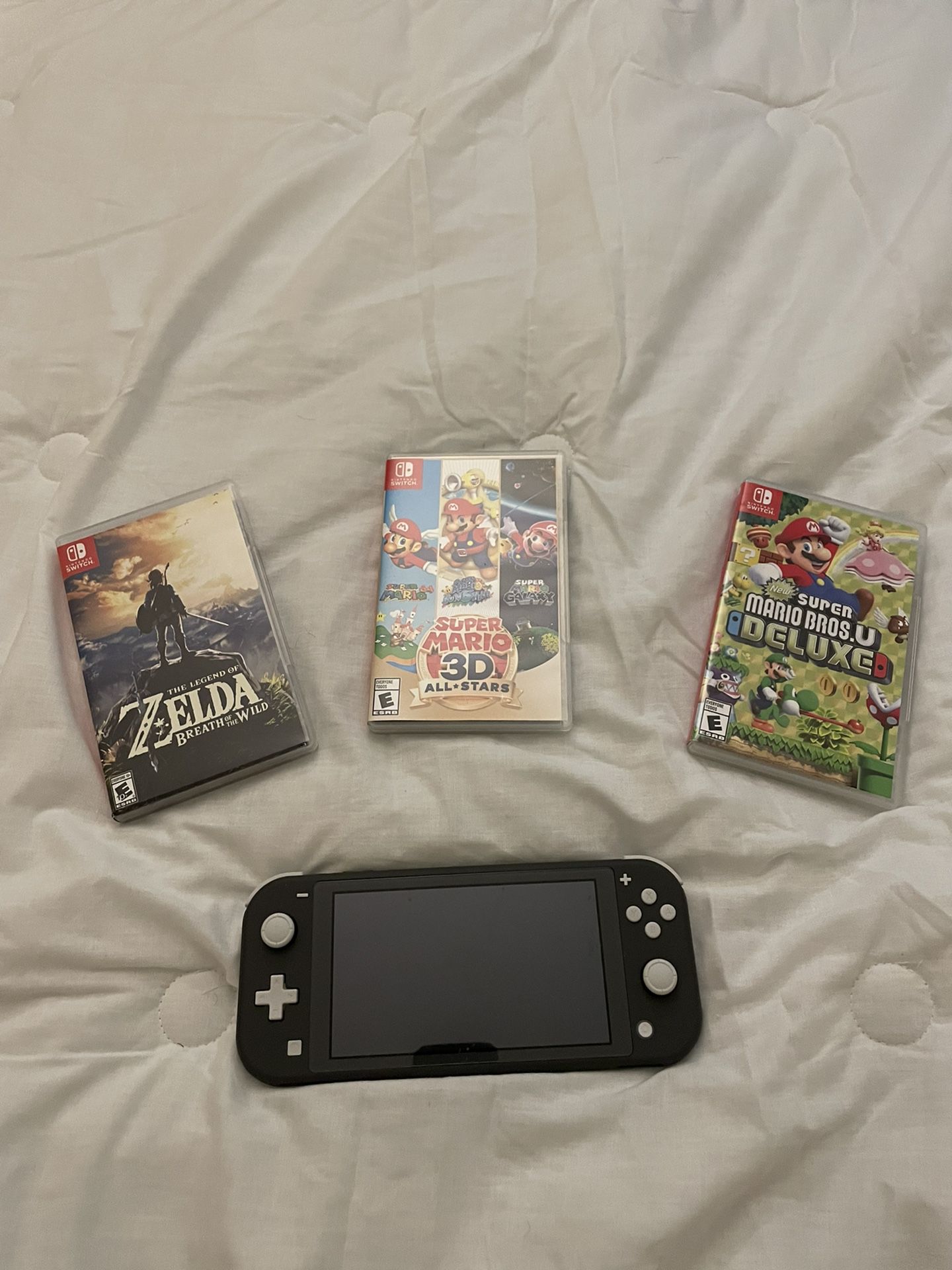 Nintendo Switch With 3 Games
