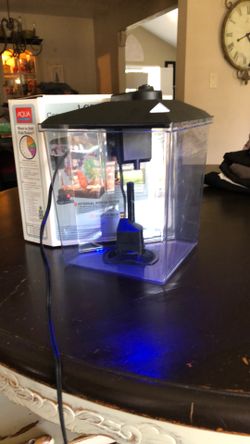 1 Gallon Corner View Aquarium 