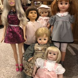 Choice Of Dolls ($10 Each)