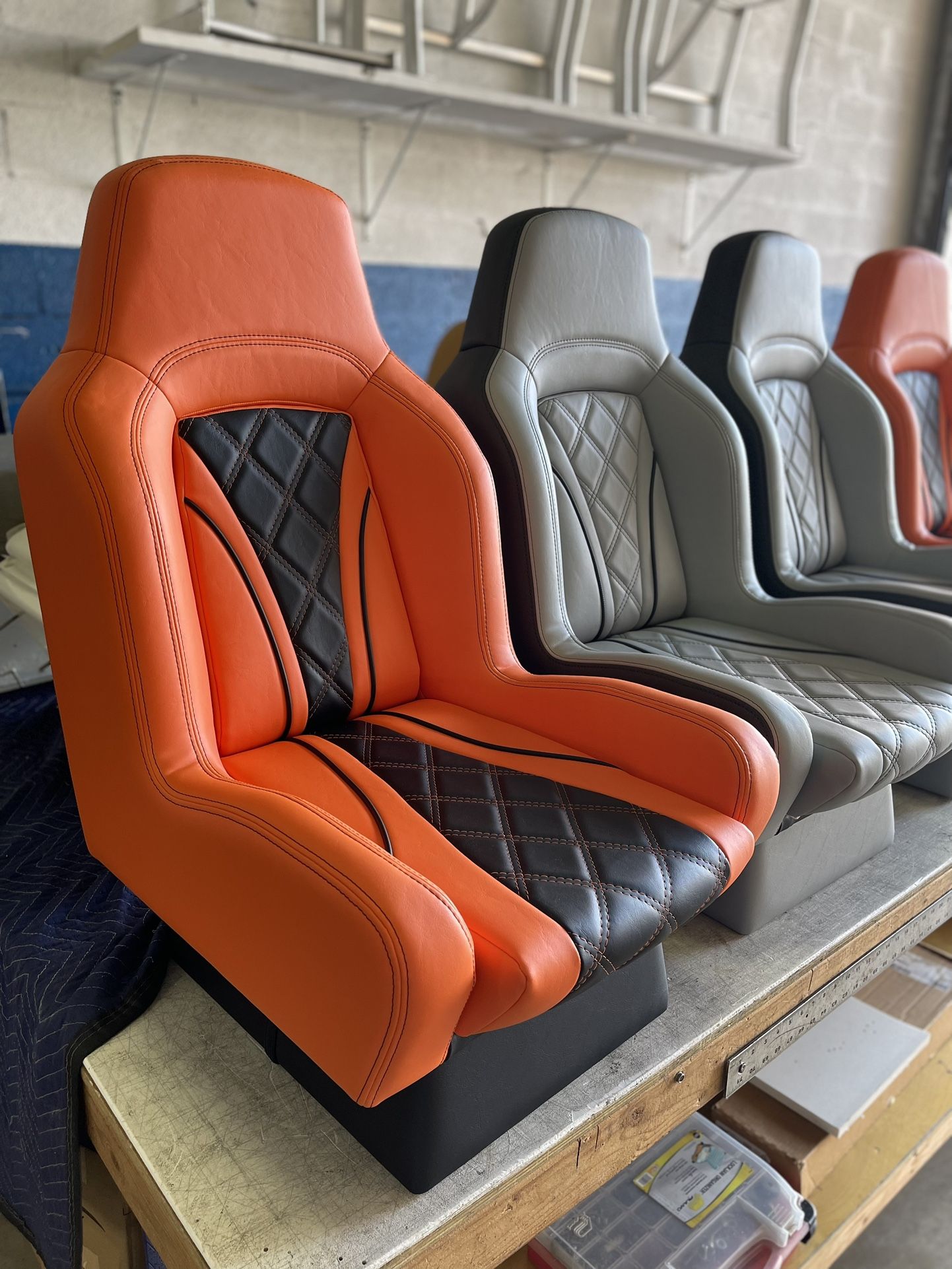 High Back Boat Seat 💺 Tapicería De Botes