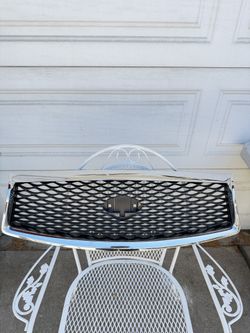 OEM 14-17 infiniti q50 sport chrome grille