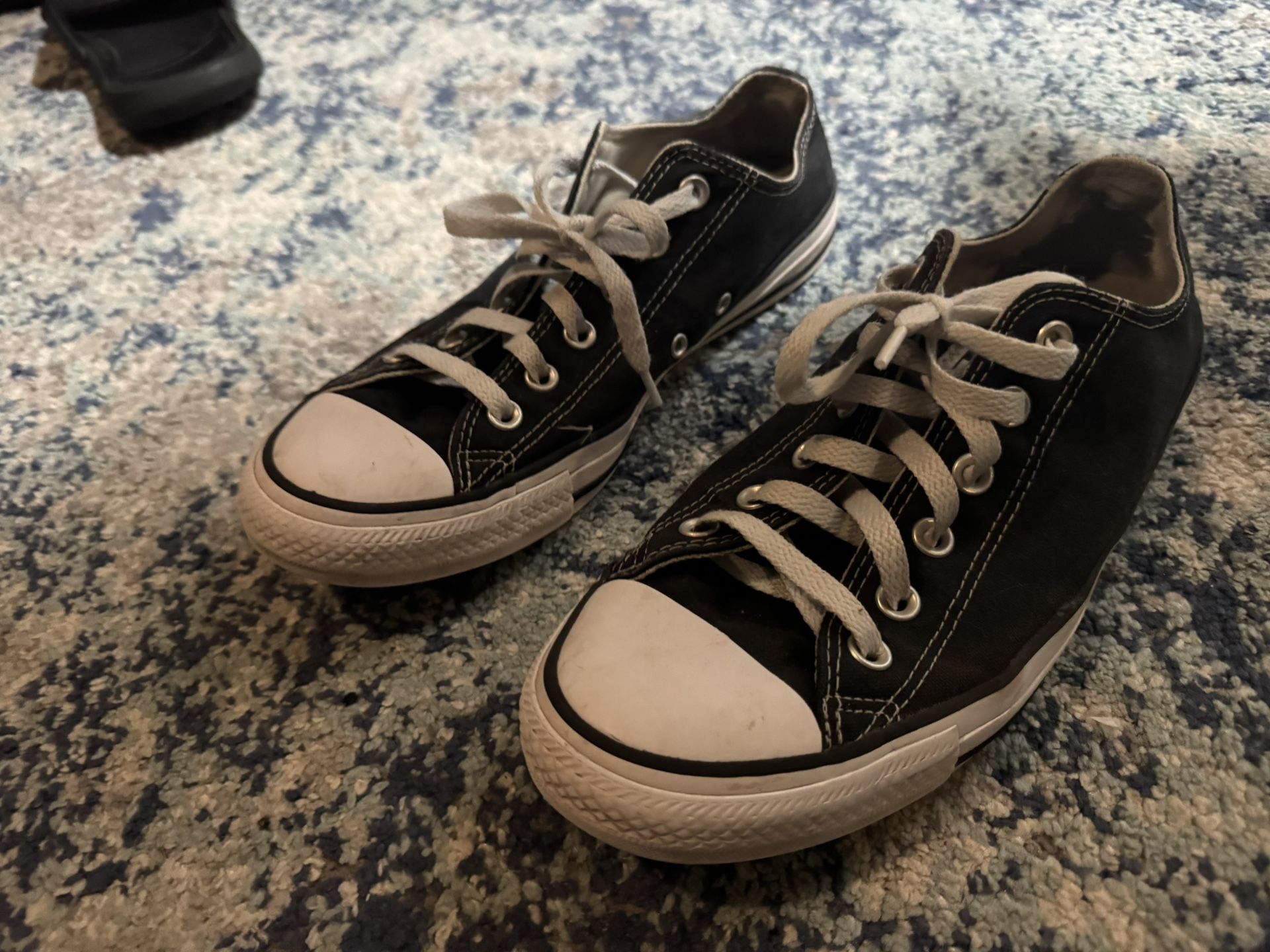 shoes converse women white black US10