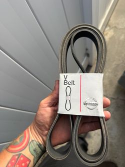 OE genuine from the dealership Fx35 or g35 V belt serpentine OE genuine from the dealership