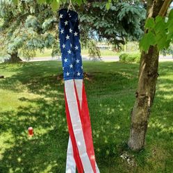 USA Red, White & Blue Windsock. New