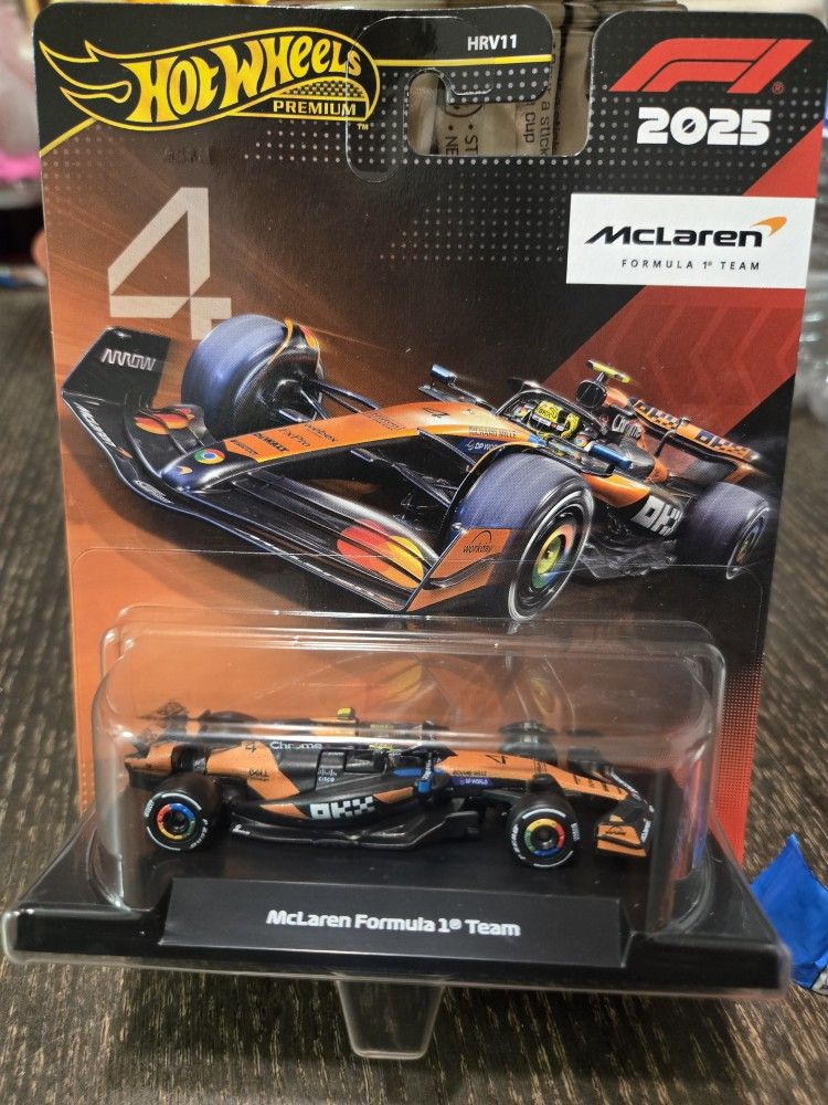 F1 hotwheels premium mclaren