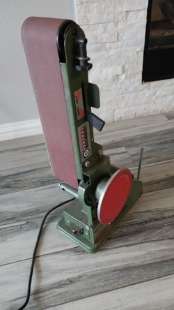 4x36 6" belt and disc sander combo adjustable