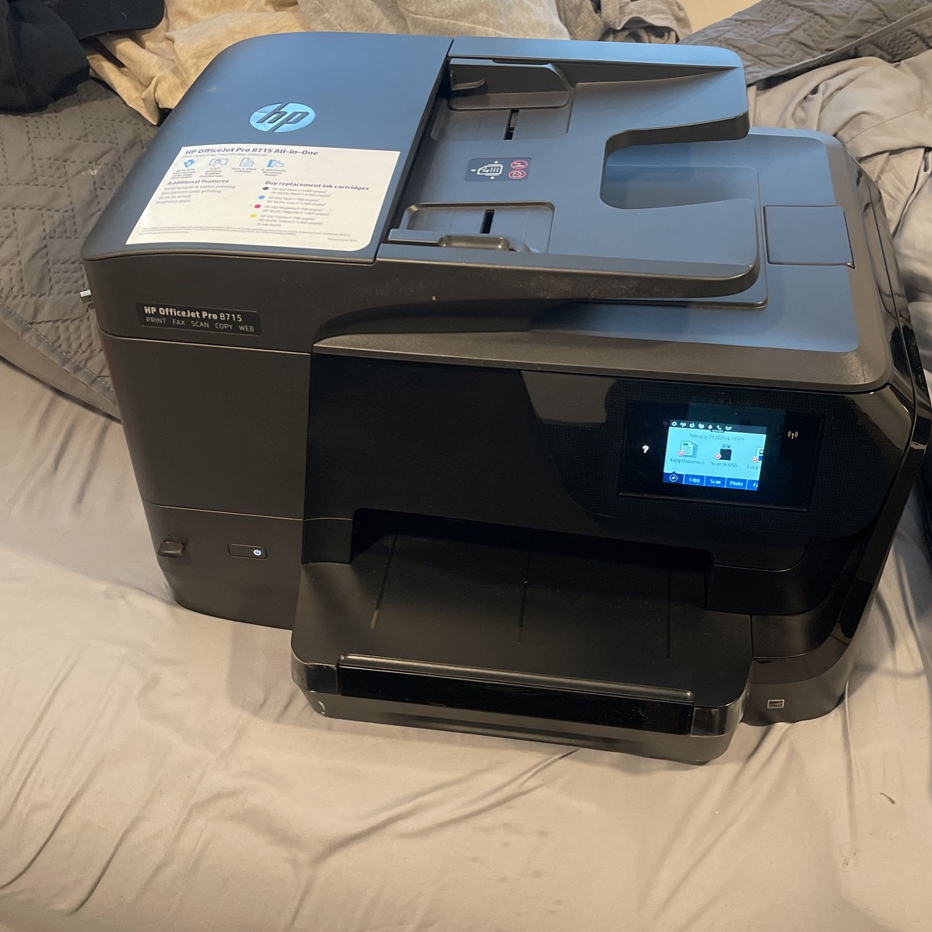 HP OfficeJet Pro 8715 All in one Used No Box