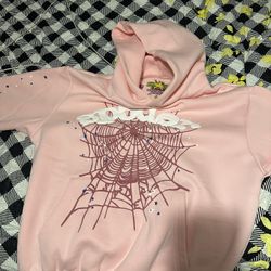SP5DER hoodie “pink”