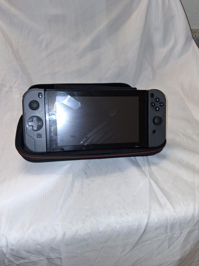 Nintendo Switch With Carrying Case