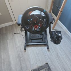 ps4/ps5 racing wheel/stand