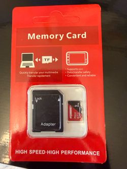 1080P High-Speed 1TB Micro SD Memory Card with Adapter -