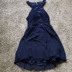Navy Blue Dress