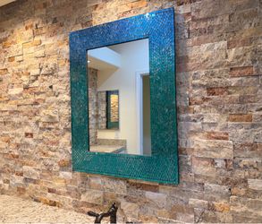 Two Bathroom Mirrors