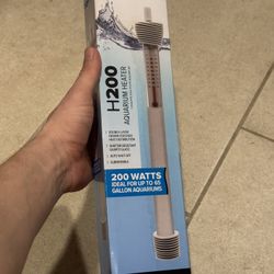 Topfin H200 Aquarium Heater New