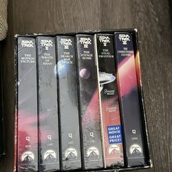 Star Trek Movie Collection VHS Set