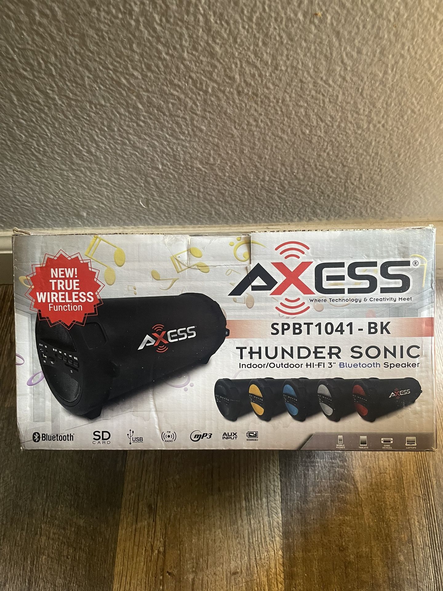 Indoor outdoor Bluetooth speaker
