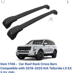 Roof rack cross bars