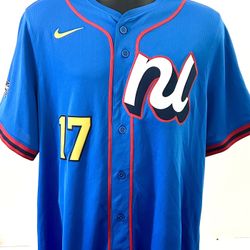 Shohei Ohtani National League 2025 MLB All-Star Edition Limited Player Jersey. This specific jersey design was created for the All-Star Workout Day an