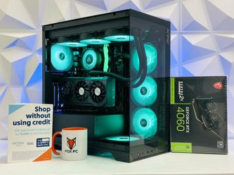 🦊 FOX 10 🦊 FINANCE AVAILABLE 🦊 CUSTOM GAMING PC  | TOWER | DESKTOP | INTEL I7-12700KF |NVIDIA  RTX 4060 | 32 GB DDR5 RAM | 1 TB SSD | WIN 11.