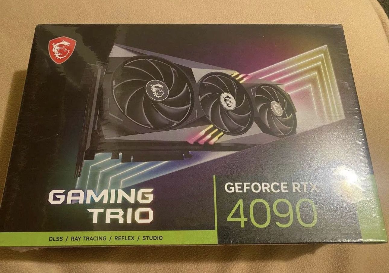 MSl GeForce RTX 4090 GAMING X TRIO 24GB GDDR6X Graphics Card