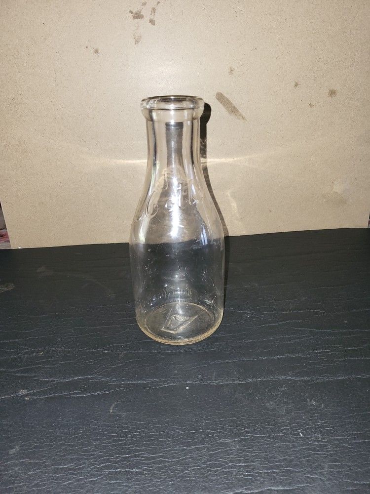 Vintage Clggotts Milk Bottle