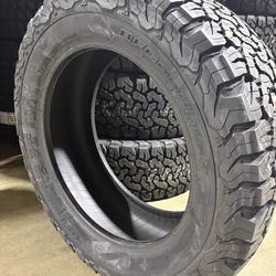 New tires LT275/65/20 BFG all terrain T/А KO3 tires $425 each plus tax