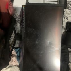 Broken Monitor For Parts