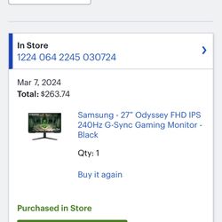 Gaming Monitor 