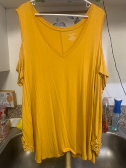 Plus size ladies 3/4x knit top Lane Bryant