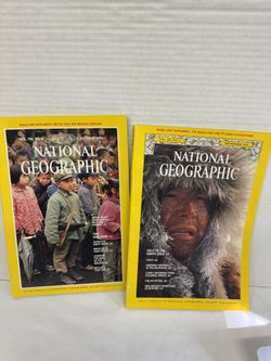 Lot/2 National Geographic magazines. Good condition September ‘78 & October ‘79