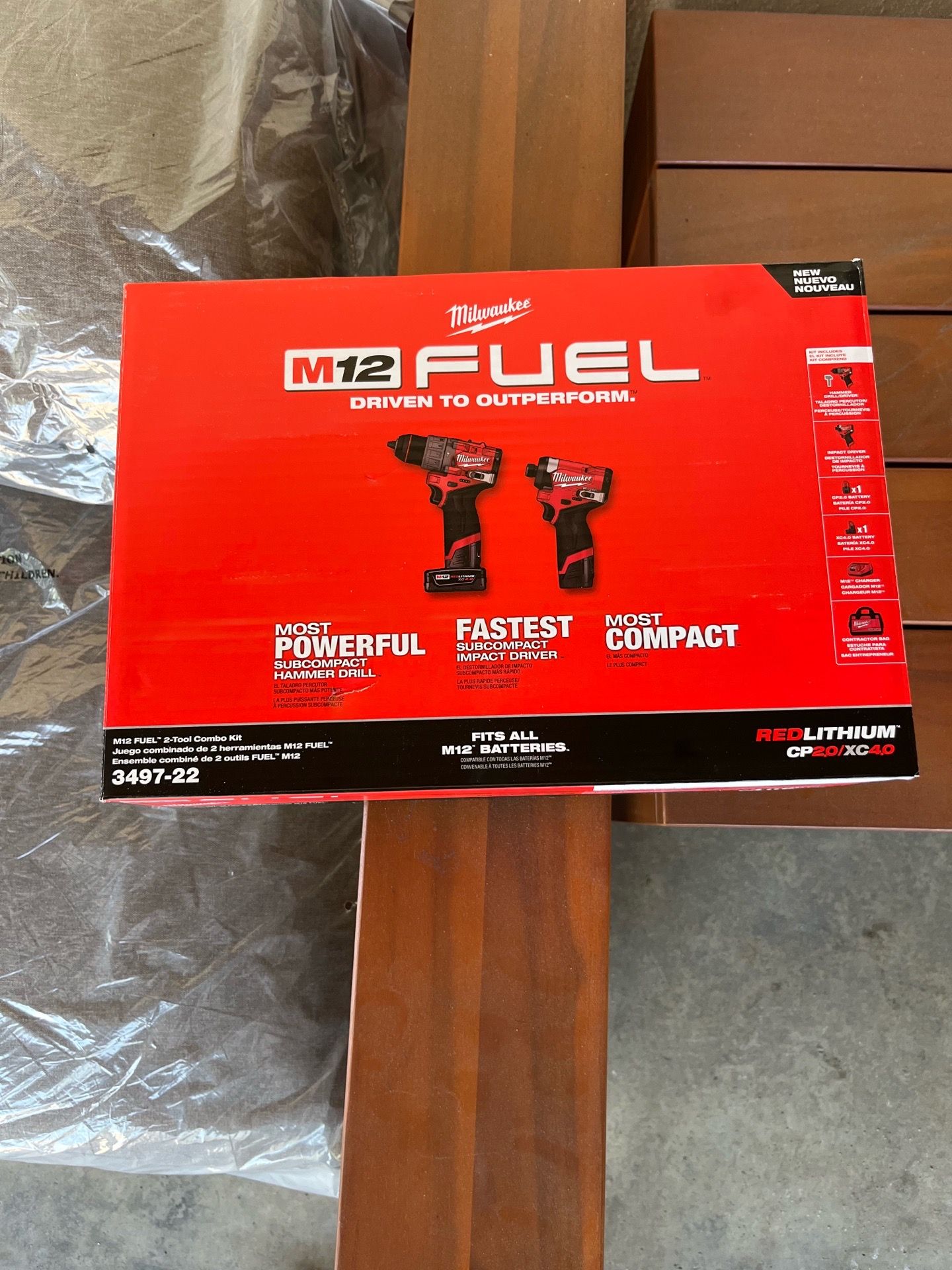 Milwaukee M12 FUEL combo kit