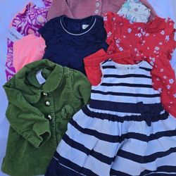 6-9 Months Baby Clothes BUNDLE Of 6 - Carters, Gymboree, Cat & Jack, Primark