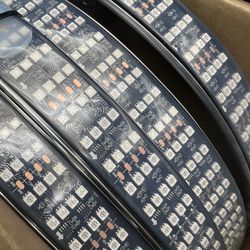 Led Wheel Lights !! 5 Row 10 Row 